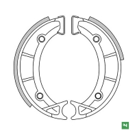 NEWFREN WYPRZEDAŻ SZCZĘKI HAMULCOWE APRILIA SCARABEO 50 93R (125X25MM)