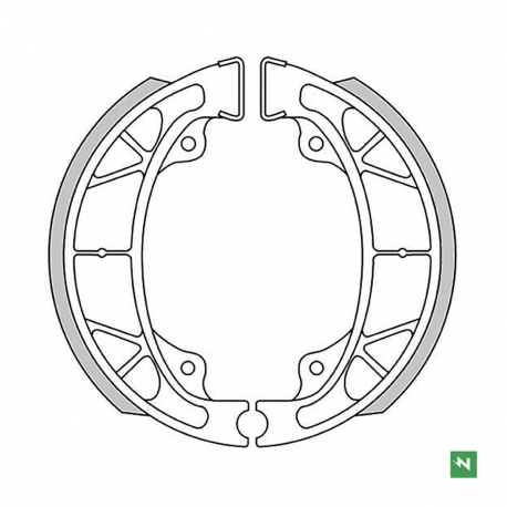 NEWFREN WYPRZEDAŻ SZCZĘKI HAMULCOWE MALAGUTI CR1 50 CROSSER 95-98 (110X25MM)