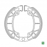 NEWFREN WYPRZEDAŻ SZCZĘKI HAMULCOWE MALAGUTI CR1 50 CROSSER 95-98 (110X25MM)
