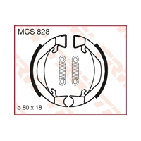 TRW LUCAS SZCZĘKI HAMULCOWE (80X18MM) (H322) KTM SX 50 MINI 00-07, SX 50 PRO JUNIOR 96-02 (PROMOCJA)