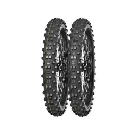 MITAS OPONA 90/100-21 TERRA FORCE-EF SM 2 SUPER LIGHT (SM TERRAIN) 57R TT (ZIELONY PASEK) PRZÓD DOT 03/2024