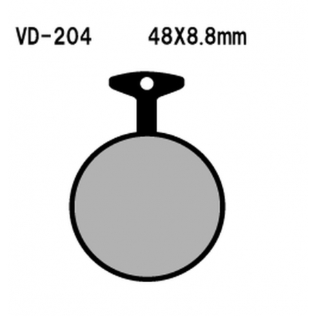 VESRAH KLOCKI HAMULCOWE KH11 YAMAHA XS650 72-76, XS500 73-75 (MADE IN JAPAN)