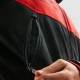 KURTKA MOTOCYKLOWA TEKSTYLNA REBELHORN SLASH SPIDER BLACK RED SOFTSHELL
