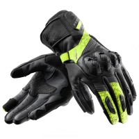 RĘKAWICE MOTOCYKLOWE REBELHORN VIPER BLACK, GREY, FLUO YELLOW