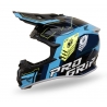 PROGRIP KASK CROSS PG3080 SPIRITS KOLOR CZARNY NIEBIESKI ROZM. L (3080-150) ( HOMOLOGACJA ECE 22R06, ZAPIĘCIE DD )