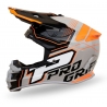 PROGRIP KASK CROSS PG3080 ADVENTURE KOLOR SZARY CZARNY POMARAŃCZOWY ROZM. XL (3080-211) ( HOMOLOGACJA ECE 22R06, ZAPIĘCIE DD )