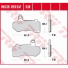 TRW ZF KLOCKI HAMULCOWE KH409 SINTER STREET HARLEY-DAVIDSON 1130 / 1250 / 1584 / 1690 / 1750 / 1800 / 1870 / 1923 06-21,TYŁ