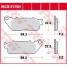 TRW ZF KLOCKI HAMULCOWE KH488 SINTER STREET HONDA VFR 800F '14-, VFR 800X CROSSRUNNER '11-, CB 1000R '08-'16, VFR 1200F '10-'16 