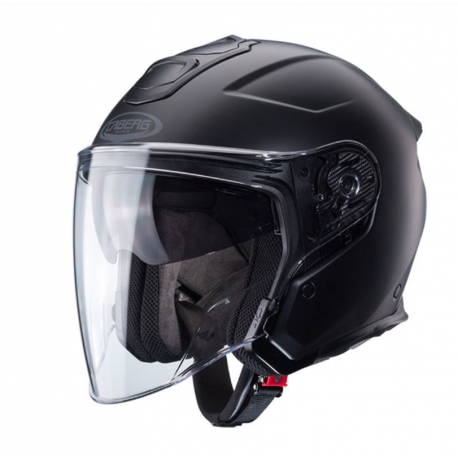 CABERG KASK OTWARTY JET OTWARTY FLYON II BLACK KOLOR CZARNY MAT ROZMIAR M