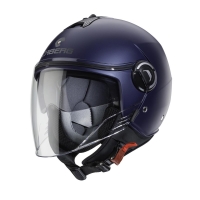 CABERG KASK OTWARTY JET Z BLENDĄ MODEL RIVIERA V4X KOLOR NIEBIESKI MAT - YAMAHA ROZMIAR S