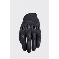 FIVE GLOVES RĘKAWICE SKÓRZANO-TEKSTYLNE STUNT EVO 2 KOLOR CZARNY ROZMIAR 10 (L)