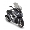KAPPA SZYBA KYMCO XCITING 400I (13-17), XCITING S400I (18 - POTRZEBNY KIT D6112KITK ) 85,5 X 66 CM PRZEZROCZYSTA