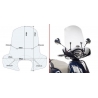 KAPPA SZYBA KYMCO LIKE 125 (17-18) PRZEZROCZYSTA 49,5 x 65,5 cm - POTRZEBNE MOCOWANIE A6109AK
