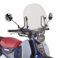 KAPPA SZYBA HONDA SUPER CUB C 125 '18-'22 (38,5 X 40CM) PRZEZROCZYSTA