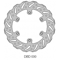 DELTA BRAKING TARCZA HAMULCOWA PRZÓD YAMAHA WR 125 '92-00, YZ 125 '90-00,WR/YZ 250 '90-00, WRF/YZF 400/426 '98-00, WAVE (245X118