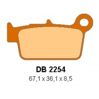 DELTA BRAKING KLOCKI HAMULCOWE KH367/2 TYŁ BETA RR 50/125 '08-'15, 200 URBAN '08-'15, 200 RR '20-'23, 250 RR '13-'22, 300 RR '13