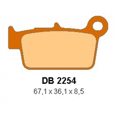 DELTA BRAKING KLOCKI HAMULCOWE KH367/2 TYŁ BETA RR 50/125 '08-'15, 200 URBAN '08-'15, 200 RR '20-'23, 250 RR '13-'22, 300 RR '13