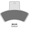 DELTA BRAKING KLOCKI HAMULCOWE KH270 QUADZILLA - ZASTĘPUJĄ DB2410MX-D ORAZ DB2410QD-D