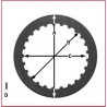 TRW ZF PRZEKŁADKI TARCZ SPRZĘGŁOWYCH HONDA CR 125 85-99, XR 400 96-03, CMX 450 86-87, VT 600 88-90 (PROMOCJA)