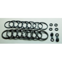 TOURMAX ZESTAW NAPRAWCZY ZACISKU HAMULCOWEGO PRZÓD KAWASAKI ZZR600/1100/ZXR (MADE IN JAPAN)