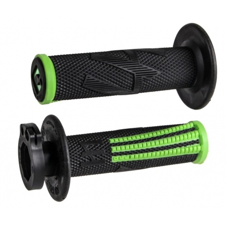 ODI MANETKI OFF ROAD EMIG PRO V2 LOCK-ON GRIP KOLOR CZARNY ZIELONY