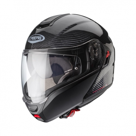 CABERG KASK SZCZĘKOWY FLIP-UP MODEL LEVO X CARBON KOLOR KARBON ROZMIAR M