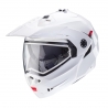 CABERG KASK SZCZĘKOWY FLIP-UP ENDURO MODEL TOURMAX X SOLID KOLOR BIAŁY POŁYSK ROZMIAR S (PINLOCK W ZESTAWIE)