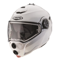 CABERG WYPRZEDAŻ KASK SZCZĘKOWY FLIP-UP MODEL DROID (PINLOCK) KOLOR BIAŁY POŁYSK ROZMIAR S