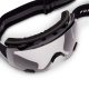 GOGLE FOX PURE VUE BLACK/CLEAR OS