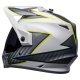 KASK BELL MX-9 ADVENTURE MIPS DALTON WHITE/HI-VIZ YELLOW