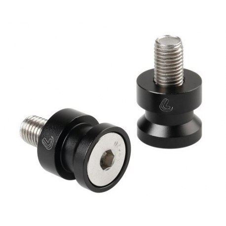 90641 Bobbins for forked stands - 10x1,25 mm – Black