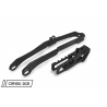 UFO KOMPLET ŚLIZG + PROWADNICA ŁAŃCUCHA HONDA CRF 250 R '20-'25 , CRF 250 RX '21-'25 , CRF 450 R / RX '19-'25 KOLOR CZARNY