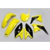 UFO KOMPLET PLASTIKÓW SUZUKI RMZ 250 '10-'18 KOLOR OEM '17 (ŻÓŁTY/CZARNY) (SU416E999K)