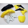 UFO KOMPLET PLASTIKÓW SUZUKI RMZ 450 '13 KOLOR OEM (ŻÓŁTY/BIAŁY/CZARNY) (SU414E999)
