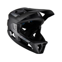 LEATT KASK ROWEROWY MTB ENDURO 2.0 (WYPINANA SZCZĘKA) V23 STEALTH KOLOR CZARNY ROZMIAR L (59-63 cm)