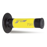 PROGRIP MANETKI PG790 OFF ROAD (22+25MM, DŁ.115MM) KOLOR SZARY/CZARNY/ŻÓŁTY (TRÓJSKŁADNIKOWE) (790-230) (PG790/11)