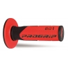 PROGRIP MANETKI PG801 OFF ROAD (22+25MM, DŁ.115MM) KOLOR CZARNY/CZERWONY (DWUSKŁADNIKOWE) (PG801BK/RD) (801-125)