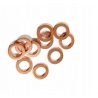 XRADICAL(ARTEIN GASKETS) PODKŁADKI MIEDZIANE (6X12X1MM) 10SZT (PODKŁADKA MIEDZIANA) COPPER WASHERS