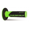 PROGRIP MANETKI PG801 OFF ROAD (22+25MM, DŁ.115MM) KOLOR ZIELONY FLUO/CZARNY (DWUSKŁADNIKOWE) (801-295) (PG801GRF/BK)