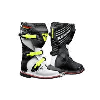 KENNY RACING BUTY CROSS/ENDURO MODEL TRACK KID/JUNIOR WHITE/BLACK/NEON YELLOW KOLOR CZARNY/BIAŁY/ŻÓŁTY FLUO ROZMIAR 36