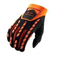 WYPRZEDAŻ KENNY RACING RĘKAWICE CROSS/ENDURO MODEL TITANIUM BLACK/ORANGE KOLOR CZARNY/POMARAŃCZOWY ROZMIAR XXXL