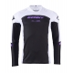 KENNY RACING KOSZULKA CROSS/ENDURO MODEL PERFORMANCE SOLID BLACK/PURPLE KOLOR BIAŁY/CZARNY/FIOLETOWY ROZMIAR M