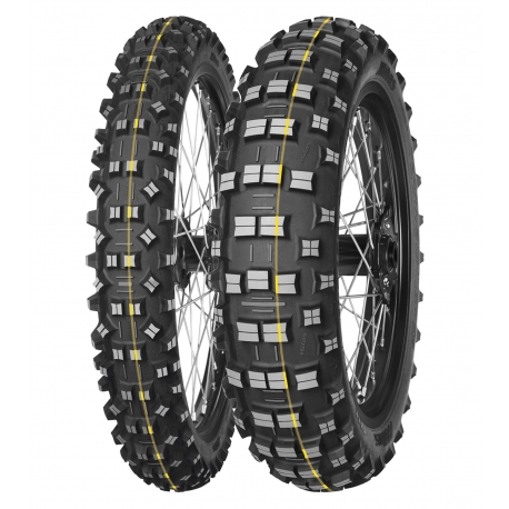 MITAS OPONA 120/90-18 TERRA FORCE-EF SUPER 65R TT TYŁ (ŻÓŁTY PASEK) DOT 06/2024 (ZAMIENNIK:70000179)