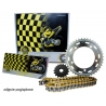 REGINA ZESTAW NAPĘDOWY DUCATI MONSTER 696 (08-13) (15/45/108/520ZRT) ŁAŃCUCH DO 750CCM ZŁOTY (Z-RING), ZĘBATKA P/T AFAM