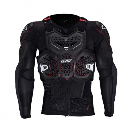 KOSZULKA Z OCHRANIACZAMI LEATT 4.5 EVO BLACK