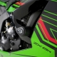 CRASHPADY AERO RG RACING AERO STYLE (NON-DRILL) FOR KAWASAKI ZX6-R '24-