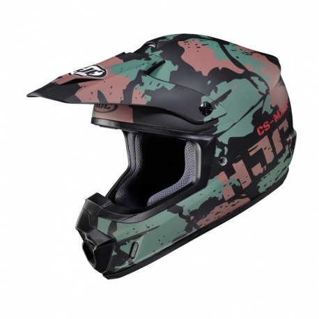 KASK HJC CS-MX II FERIAN BLACK/GREEN/BROWN S