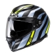 KASK HJC F70 GALLA BLUE/YELLOW M