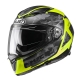 KASK MOTOCYKLOWY HJC F70 KATRA YELLOW S
