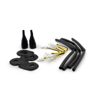 ADAPTER DO KIERUNKOWSKAZÓW RG RACING, 4 SZT SUZUKI GSX-S 1000 21- (FIT FRONT AND REAR) BLACK